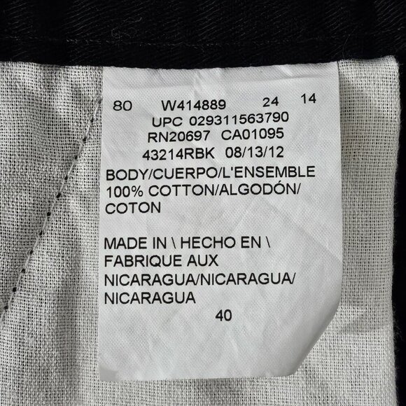 2/$20 Dickies Black Cargo Shorts Size 40 Workwear Utility - Picture 5 of 6